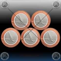 5 x 10 EVRO NEMČIJA 2020 / ADFGJ ( AN LAND ) UNC